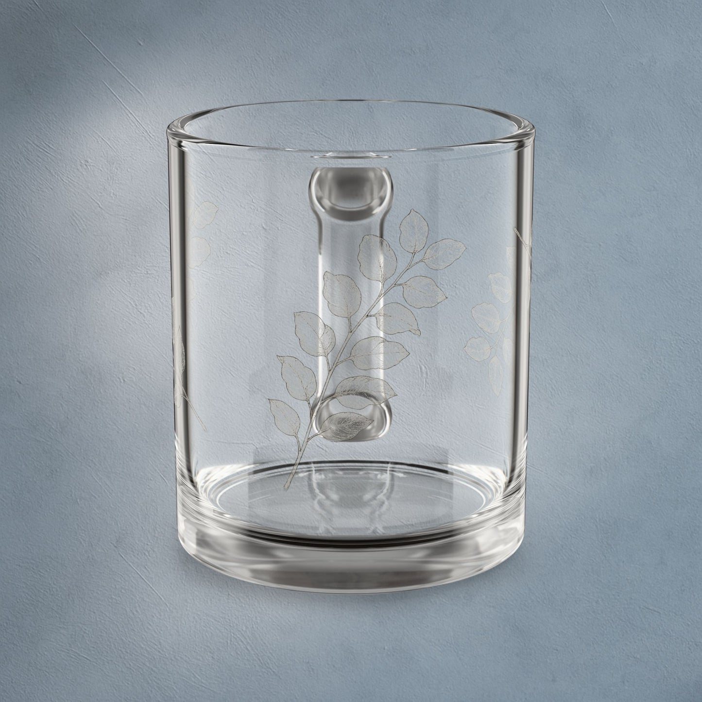 “Still” Botanical Glass Mug – 10oz Art Edition